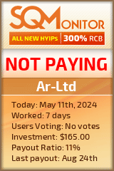 Ar-Ltd HYIP Status Button