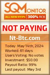 Nt-Btc.com HYIP Status Button