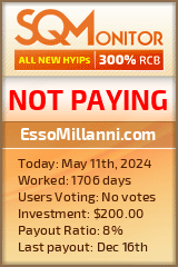 EssoMillanni.com HYIP Status Button