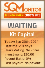 Kit Capital HYIP Status Button