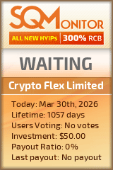 Crypto Flex Limited Project Status Button