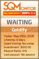 Goldify Project Status Button