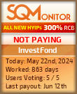 InvestFond HYIP Status Button