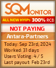 Antara-Partners HYIP Status Button