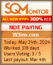 W3inv.com HYIP Status Button
