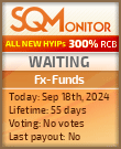 Fx-Funds HYIP Status Button