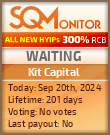 Kit Capital HYIP Status Button