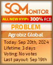 Agrobiz Global HYIP Status Button