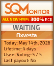 Fixvesta Project Status Button