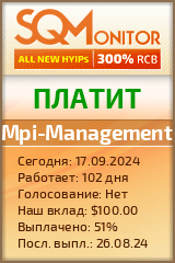 Кнопка Статуса для Хайпа Mpi-Management