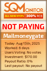 Mailmoneygate Project Status Button