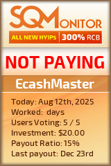 EcashMaster Project Status Button