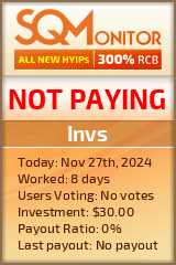 Invs Project Status Button