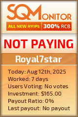 Royal7star Project Status Button