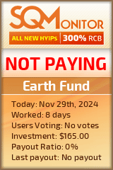 Earth Fund Project Status Button