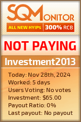 Investment2013 HYIP Status Button