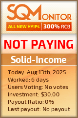 Solid-Income Project Status Button