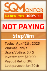StepWm Project Status Button