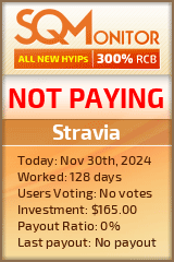 Stravia HYIP Status Button