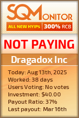 Dragadox Inc Project Status Button