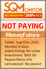 MoneyFuture Project Status Button