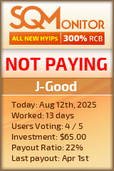 J-Good Project Status Button