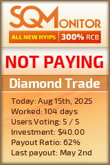 Diamond Trade Project Status Button