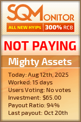 Mighty Assets Project Status Button