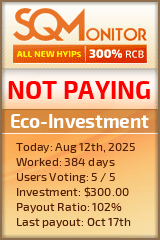 Eco-Investment Project Status Button