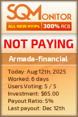 Armada-financial Project Status Button