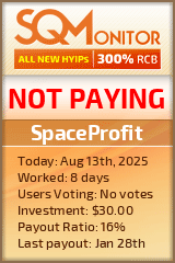 SpaceProfit Project Status Button