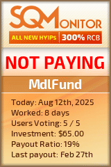 MdlFund Project Status Button