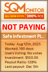 Safe Infestment Platform Project Status Button