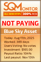 Blue Sky Asset Project Status Button