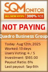Quadro Business Group Project Status Button