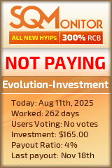 Evolution-Investment Project Status Button