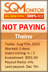 Theinv Project Status Button