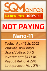 Nano-11 Project Status Button