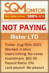 Rister LTD Project Status Button