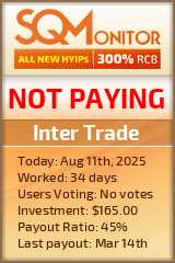 Inter Trade Project Status Button