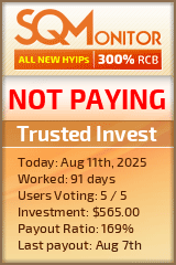 Trusted Invest Project Status Button
