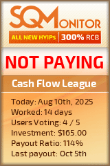 Cash Flow League Project Status Button