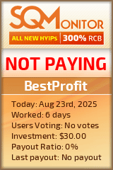 BestProfit Project Status Button