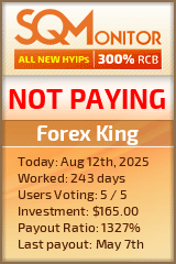 Forex King Project Status Button