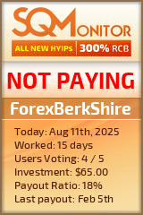 ForexBerkShire Project Status Button