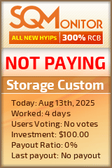 Storage Custom Project Status Button