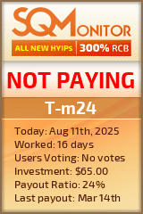T-m24 Project Status Button
