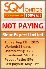 Binar Expert Limited Project Status Button