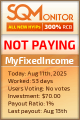MyFixedIncome Project Status Button