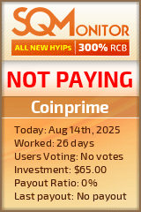 Coinprime Project Status Button